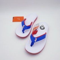 [나이키코리아 국내매장 정품] NIKE WMNS BELLA KAI THONG 슬리퍼/쪼리 (벨라 카이 통/베나시/베네시) 화이트/레드/블루 AO3622 100