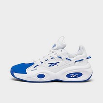 리복 Reebok 솔루션 미드 농구화 - 화이트/일렉트릭 코발트/일렉트릭 코발트 IF4785 100 빅사이즈 큰 치수 남성 운동화 신발 슬리퍼