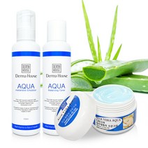더마하우스 수분3종(스킨150ml+로션150ml+크림30ml)-보습 진정 탄력, 1세트
