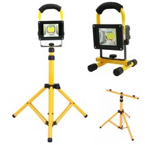 LED 50W 작업등 투광기 충전식 랜턴 휴대용 스탠드, 랜덤, 1개