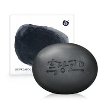 흑당고 비누 진액 60초 모공청소 마사지 고체 세안팩 110g, 2개