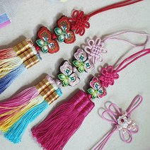 인형 한복 악세서리 노리개 베이비돌 파올라레이나 도리스돌 구체관절인형 마론, 2-5일봉 버건디