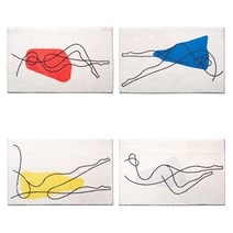 수입 두꺼운 발매트 러그 주방 욕실 현관 화장실 북유럽풍 파스텔 특이한 실내 발매트