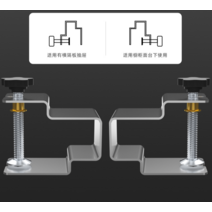 징크판넬 부속품 클램프 캐비닛 목공, 4개 스테인리스모델  2개3목적 모델만능 모델