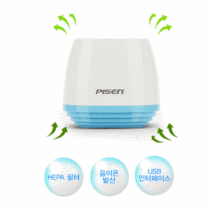 원룸공기청정기 헤파필터 음이온 작은방공기청정기 미니 소형 복합공기청정기, 그린