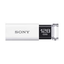 소니 USB 메모리 USB3.1 128GB 화이트 캡리스 USM128GU W [], 1MB