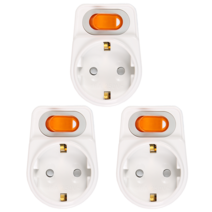 국산 어댑터 1구 스위치형 멀티탭 싱글탭, 3개