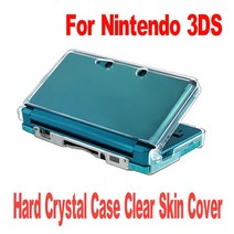 케이스 닌텐도 3DS 크리스탈 지우기 하드 스킨 커버 보호 N3DS 콘솔 엄밀한 플라스틱, [01] 빨간