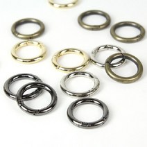오픈키 오링1p-17mm / 20mm / 25mm/ 오픈형 오링 o링 가방고리, 청동