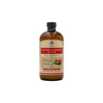 [Solgar] 솔가 리퀴드 칼슘-마그네슘 시트레이트 위드 비타민 D3 오렌지-바닐라 맛 473 ml