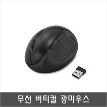 MSC-221 일반마우스 손목아플때 무선 버티컬마우스, 화이트