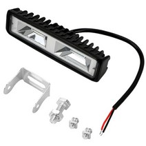 led 전조등 스파크 무드등 LED 안개등 방향 지시등 헤드 라이트 자동 오토바이 트럭 보트 트랙터 트레일러 오프로드 작업 조명 작업 조명 스포트라이트, 1개