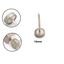 탁상그라인더 속도조절 충전 무선 미니 그라인더 1 pc 연삭 헤드 연마 비트 실린더 버, 16mm