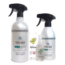 [1+1+1] 닥터세균 1000ml+500ml + 60ml(휴대용 사은품) - 무알콜 살균 바이러스 세균 제거제, [ 닥터세균 1리터+500ml ] + 60ml 사은품, 아카시아(1리터)+아카시아(500ml)