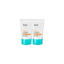 AHC 내추럴 퍼펙션 아쿠아 모이스트 선크림 50ml x2, AHC 내추럴 퍼펙션 아쿠아 모이