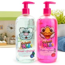 레암 키즈 샴푸 펌프형 500ml 레암샴푸펌프형 체리, 1개