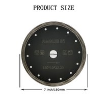 3인치 그라인더 날 다이아몬드 핸드 연마석 휠 톱 4인치 5인치FINGLEE 3.5/4/5/ 5 "/7/9" 도자, 04 180mm 1pc
