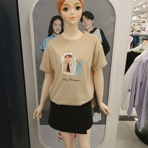 [소이주니어] 논현점 21년여름신상 ** 빠른배송 ** 톡톡한소재 ~ 컬러가 예뻐요 ~ 일러스트 전사 나염티 21m1463