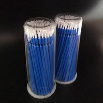 치과성분 치아미백 셀프치아미백제 200 Pcs 치과 일회용 마이크로 브러시 Dupont Bristle 치아 화이트닝 유, 05 200 pcs blue