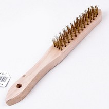 칫솔모양 녹제거 용접준비 강선 와이어 브러쉬 산업용 자동차수리 금속가공 묵은때 핸드 청소용, 1개, 04. 고급강선브러쉬 5줄 NO.32063