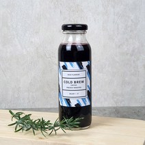 유리 주스병 245 음료 수제청 보틀 카페포장 밀폐공병, 철캡-블랙