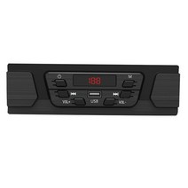 세발 자전거 FM 라디오 플레이어 블루투스 MP3 디코더 보드 트럭 건설 차량용 무손실 1 개, 01 Black
