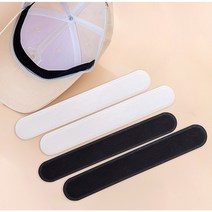 모자 땀흡수 패드 10p 야구모자 골프모자 패치, 블랙