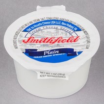 스미스필드 Smithfield 1 온스. 크림 치즈 스프레드 포션 컵 - 100개