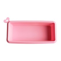 샌드위치쿠커 샌드위치팬 샌드위치 패널 토스트팬 직사각형 사랑 실리콘 베이크 팬 금형 토스트 빵 금형, 01 011 pink