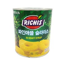 푸드원 리치스파인애플슬라이스3KG