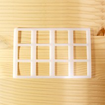 이홈베이킹 랑그드샤틀(쿠크다스사각12구), 단품
