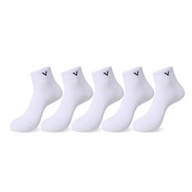 발렌티노크리스티 경량 얇은 스포츠양말 1족 전체 편안한 압박 헬스 싸이클 러닝 마라톤 스포츠 달리기 근육 보호 올 컴프레션 단목 양말, 흰색(white), 남성용(250-270mm)_5켤레