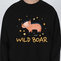 키밍 동물 티셔츠 여자 남자 맨투맨 긴팔 귀여운 티