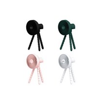 조엘리 휴대용 저소음 유모차 회전형 선풍기 블랙, 조엘리 휴대용 저소음 유모차 회