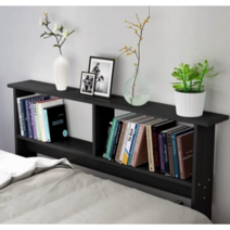 소파 쇼파 뒤 책장 침대 사이드 슬림 틈새 미니 보조 우드 테이블 선반 진열장 협탁 2단, 블랙100x10x85