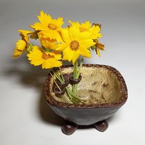 이라보 꽃꽂이 수반 한송이 화병 미니 꽃병 2