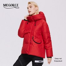 역시즌패딩 여성 패딩 miegofce winter hooded women jacket