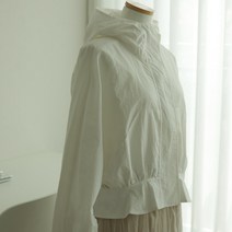 도도한상점 러블리한 후드 점퍼 봄 여름 야상 바람막이 데일리 여성점퍼