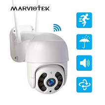 자동 추적 ip 카메라 야외 야간 투시경 미니 스피드 돔 cctv 카메라 1080p 홈 보안 비디오 감시 ipcam camara 5mp, 1080p 12v 전원 64GB, 협력사, 우리 플러그