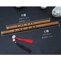 휴대용 악기 퉁소 초보자 입문 플루트 미니 참대 고풍 단소, T02-F조리가 없다 불기