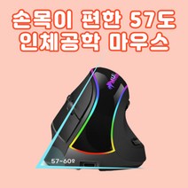 와이즈몰 57도 인체공학 버티칼마우스, 57도 인체공학 마우스