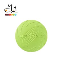 케이알펫츠 강아지 플라이 소프트 원반 22cm, 오렌지, 3개입