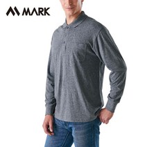 마크 작업복상의 MT-1212 카라 긴팔 티셔츠 추동복 근무복, 2XL