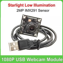 베이비모니터 스마트홈 펫 강아지 카메라 CCTV 30fps 2 메가 픽셀 HD 1920*1080 USB 모듈 IMX291 0.001Lux 스타라이트 저조도 UVC OTG 비디오 웹, [01] With 1M Cable, [06] 렌즈 없음