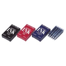 플래티넘 프레피만년필카트리지 흑색 (0.3mm), 단품