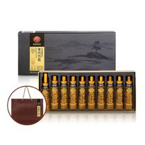 천지인 뿌리의 힘 산삼배양근 + 쇼핑백, 200ml, 8개