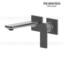 (주)갤러리하우스[더죤테크]베네치아벽매립1201 매트그레이 욕조수전