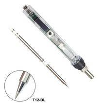 남땜기 전기인두기 납땜 우드버닝 세라믹 솔더T12 미니 납땜 인두 D 12-24V 72W 디지털 OD 조절 가능한, 06 With T12-BL, 06 With T12-BL
