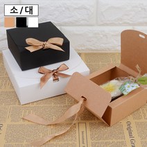 골든트리 무지 납작 사각 선물상자 12개 묶음 선물케이스 포장케이스, 소 - 화이트 12개 묶음