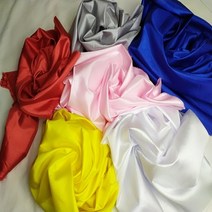 6색 물명주천/ 한복안감 / 농악용 허리띠/ 한복 속치마/ 물명주 원단/민수네, 분홍, 1개